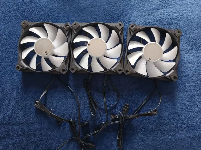 Ventoinhas 120mm aigo darkflash(ler descrição)