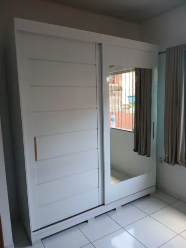 ROUPEIRO CASAL 100% MDF 4 GAVETAS 2 PORTAS