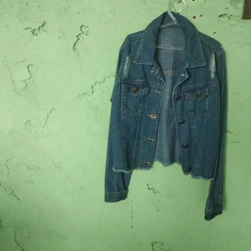 Jaqueta Jeans Menina infantil 