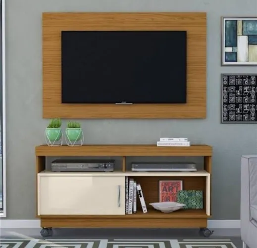 Conjunto de Rack Arthur e Painel frank- Frete Gratis520,00 - 10x sem juros
