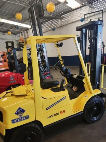 Empilhadeira Hyster H55 XM | 2005 | Torre duplex 