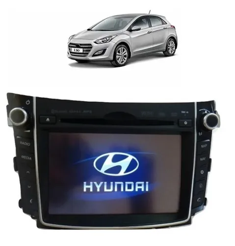 Central Multimidia Original Hyundai I30 2013 2014 2015 2016