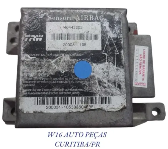 Modulo De Airbag Trw Fiat Palio Siena Palio Week 46443203