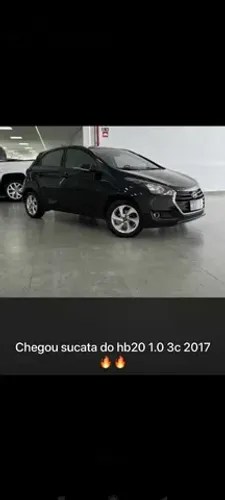 Sucata hb20 1.0 3cc 2107 para retirada de peças