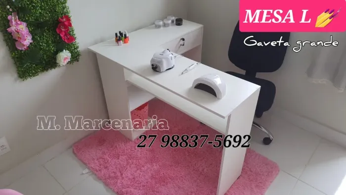 Mesa mdf ( fabricação própria ) 