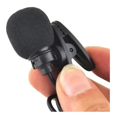 Microfone De Lapela com fio Plug p2 1.5 metros