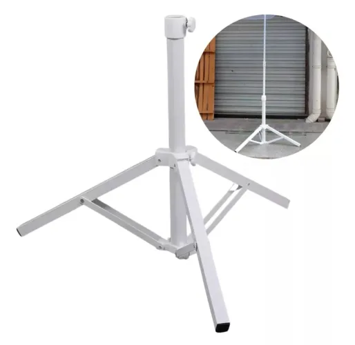 Suporte para Guarda-Sol - Branco - Novo