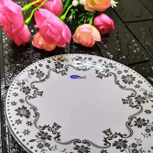 Conj. C/4 Pratos Fundo Ø 23,5 Cm 17749 Decorglass Promoção