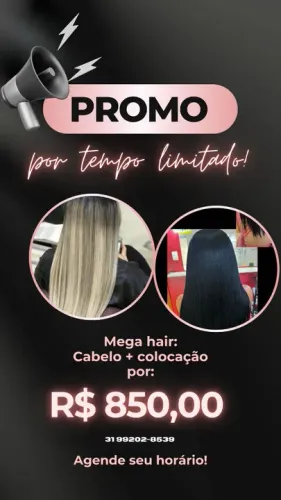 Colocação de cabelo