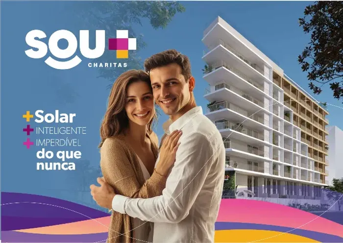 Condomínio Sou + Charitas - Studios, 2 quartos e 1 quarto Duplex - Lançamento!