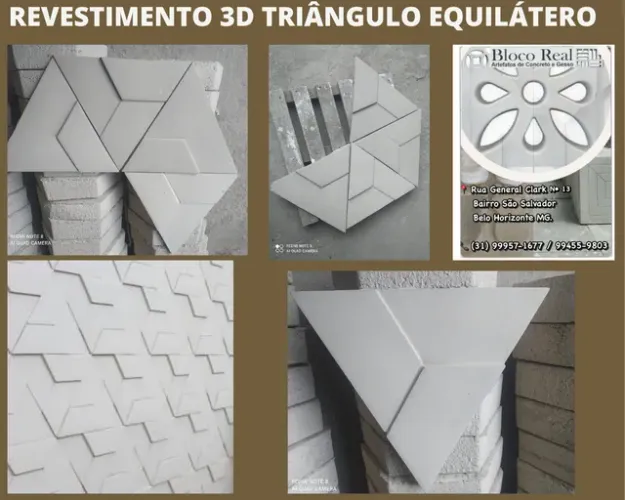 Revestimento triângulo Equilátero