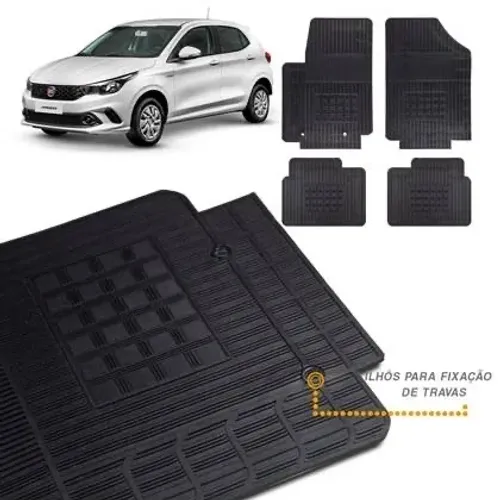 Tapete borracha Fiat Argo e Cronos