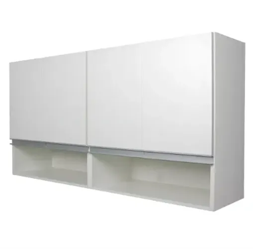 Armário Aéreo Suspenso 4 Portas Cozinha/área Serviço 100%mdf Cor Branco