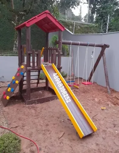 Playground infantil eucalipto roliso 