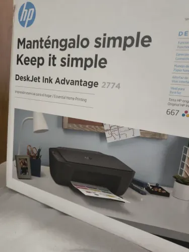 Impressora HP DeskJet Ink Advantage 2774 - Nova