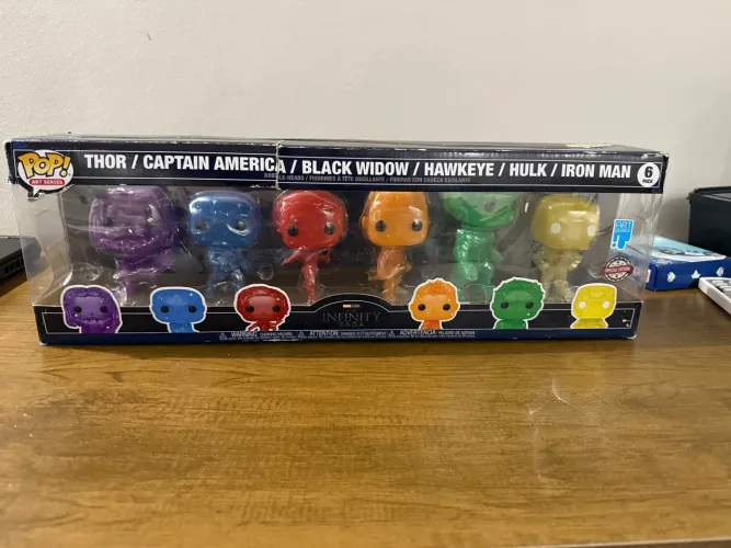 Funko Pop! Vingadores Infinity Saga - Edição Especial