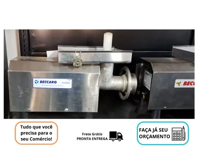 Picador de Carne Novo Beccaro Industrial BC 22