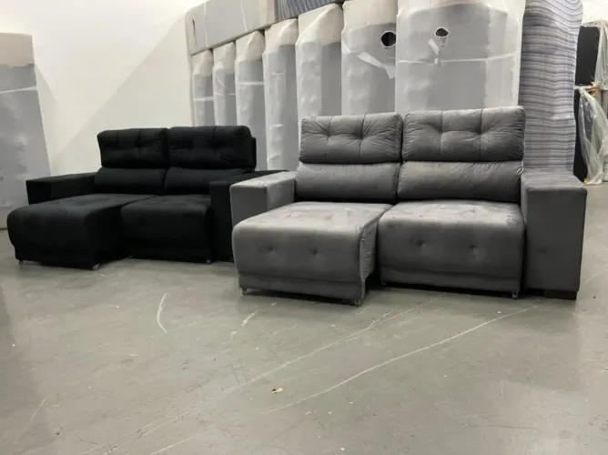 SOFA RETRATIL RECLINÁVEL FRETE GRÁTIS 