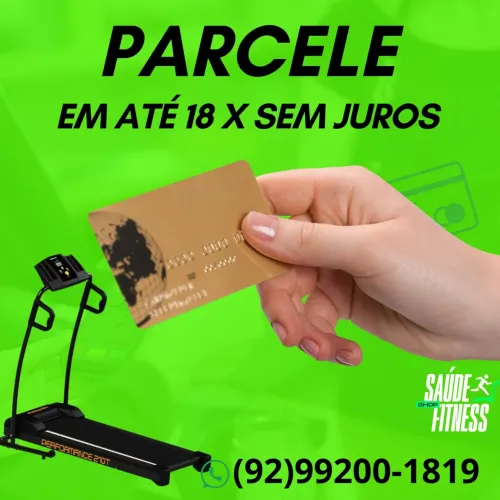 Esteira Athletic 210t para residência ( suporta 100 kg ) 