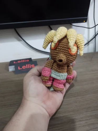 Amigurumi Zelda Majora's Mask - versão Deku Link