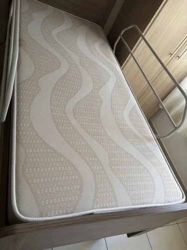Colchão de Solteiro com Design Ondulado para camas articuladas 