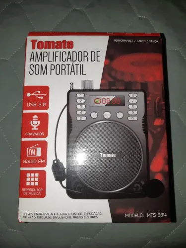 Amplificador de voz para professores/ Rádio FM/