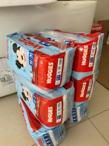 Fraldas Huggies - Tripla Proteção (Tamanho M)