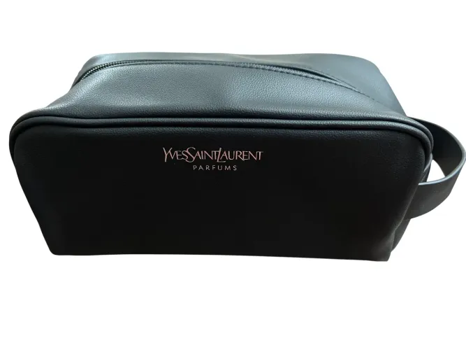 Necessaire YSL Yves Saint Laurent Parfums cor preta 