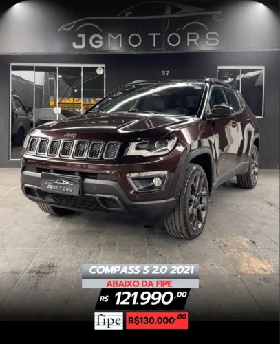 Compass S 2.0 4x4 abaixo da fipe 