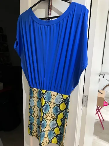 Vestido Azul Royal - Tamanho P