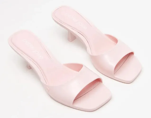 Tamanco feminino rosa tam 35 Petite Jolie