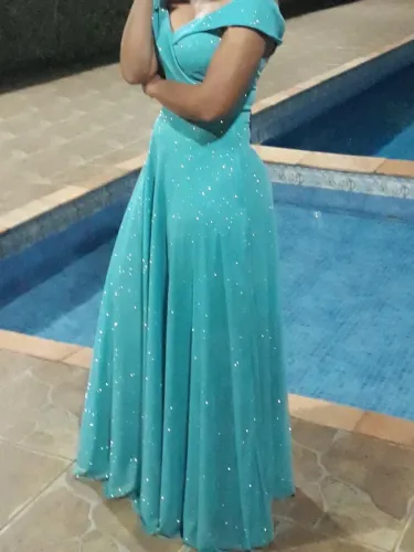 Vestido festa tifany