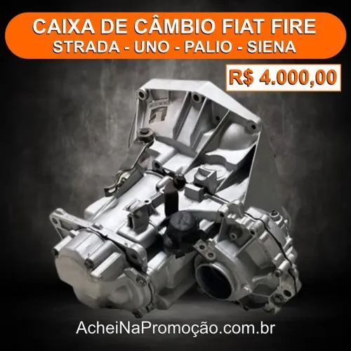 CAIXA DE CÂMBIO FIAT STRADA UNO PALIO SIENA FIRE