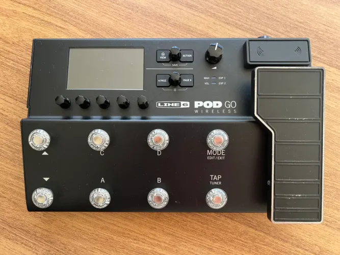Pedaleira Pod Go Wireless Line 6