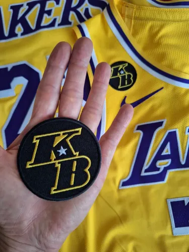 Kobe Bryant Memorial patch (bordado) temporada 2019-20