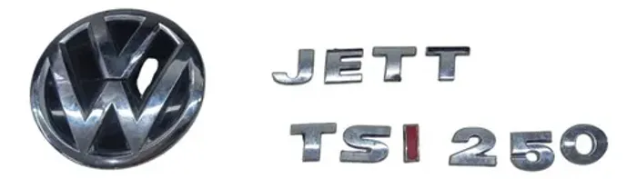 Letreiro Emblema Tampa Tras Volkswagen Jetta R-line 2018 19