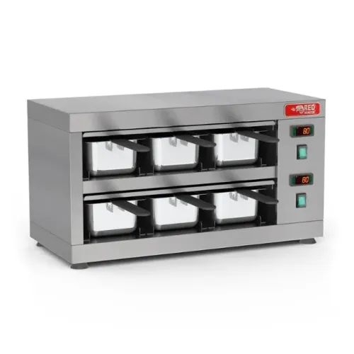 Conservador de proteinas 6 gavetas inox NOvo