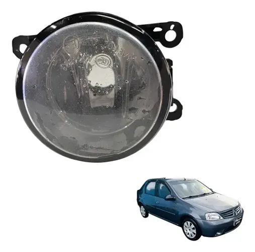Farol Neblina Milha Renault Logan Sandero 2008 2010 2012 Usa