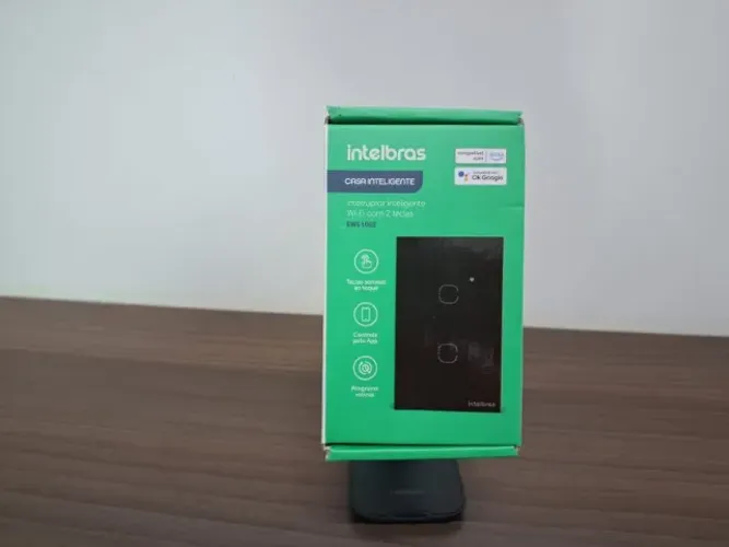 Interruptor Smart Wi-Fi - NOVO, Touch 2 teclas, Bivolt