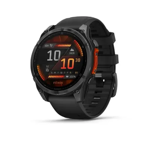 Relogio Garmin Fenix 8 Amoled 47mm slate grey Lacrado/nfe/garantia