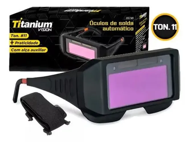 Óculos de solda com escurecimento automático (entrega)