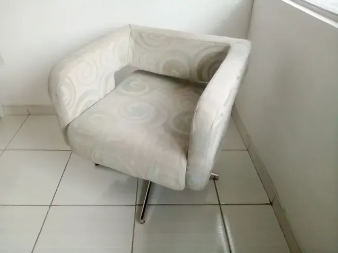 Cadeira estofada