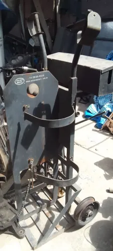Carrinho de aparelho de oxigenio