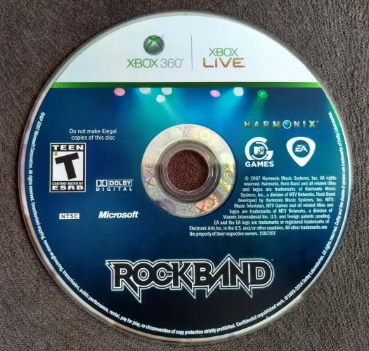 Rock Band e Lego Rock Band para Xbox360 mídia física