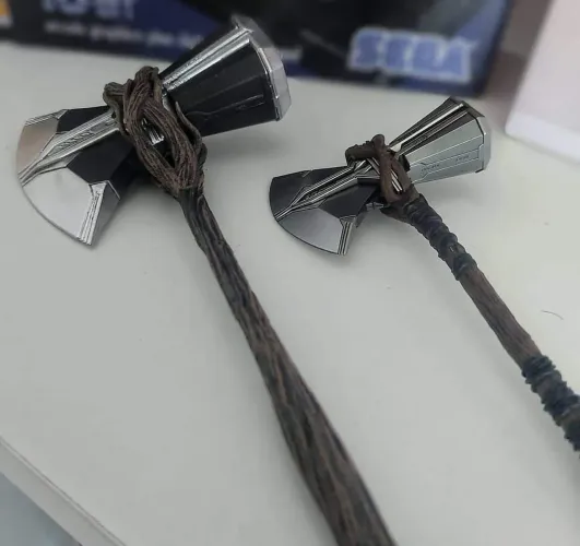 Bad tomato Machado Stormbreaker Thor Miniatura martelo vingadores marvel