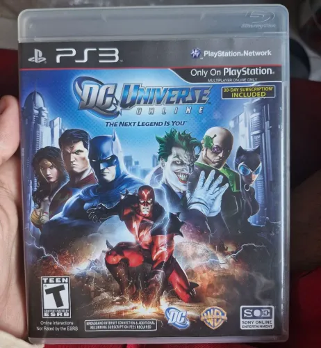 DC Universe Online - PS3 (Faço olx pay)