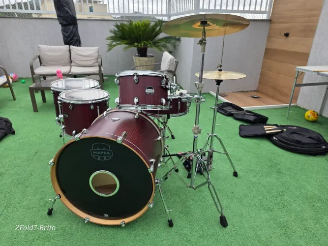 BATERIA MAPEX MARS CROSSOVER BLOODWOOD (100% BIRCH)