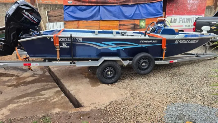 Lancha de Pesca Marreco motor 60 hp Mod.  Genova 2024