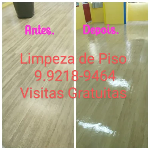 Limpeza de Pisos Vinílico e Paviflex 