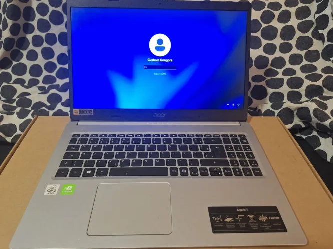 Notebook acer aspire 5 2021 com upgrade. LEIA AS INFORMAÇÕES ADICIONAIS.